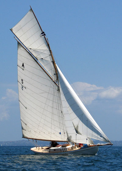 Rawene, a gaff cutter Logan design from 1908 based in New Zealand