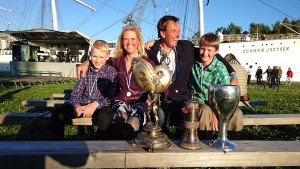 The winning Widstrand family